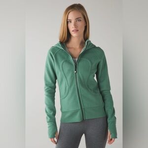 Lululemon Scuba Hoodie - size 4 - vintage green